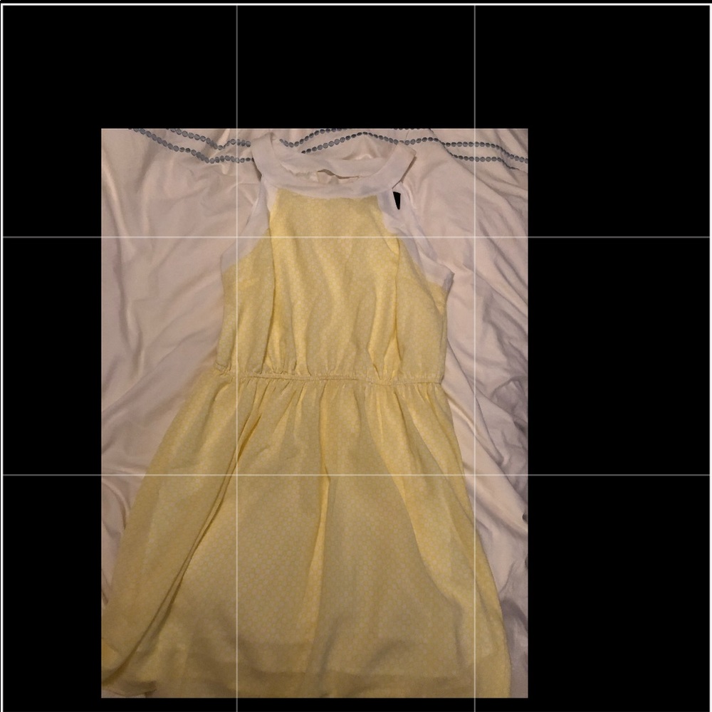 Gorgeous Jack, yellow and White Dress